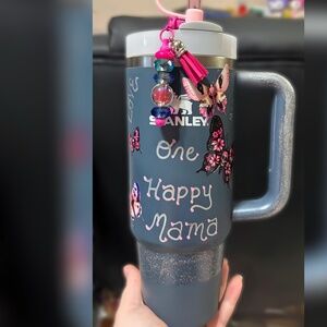 Upcycled Stanley Custom Artistic Flare MaMa Cup 30oz